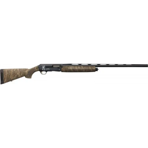 Browning 011429204 Silver Field 12 Gauge 28 4+1 3.5 Two-Tone Gray/Black Mossy Oak Shadow Grass Habitat Stock Right Hand