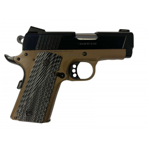 COLT DEFENDER 45ACP 3 FRONT NGT SGT 7-SHOT FDE/BLACK