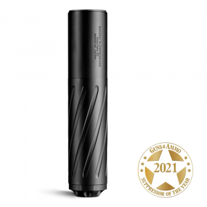 Banish 30 Direct Thread, .17-.30 Cal Multi Caliber Black Suppressor