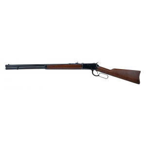 Heritage Mfg H9204424F1 92 Ranch Hand 44 Mag 12rd 24 Black Polished Octagon Barrel, Black Polished Alloy Steel Receiver,Fixed Hardwood Stock