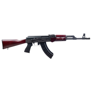 CENTURY ARMS VSKA RIA 7.62X39MM 16.5IN BBL SEMI AUTO 1-30RD POLY MAG DARK RED FURN CHEVRON BRAKE