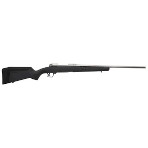 Savage 57056 10/110 Storm 270 Win 4+1 22 Matte Gray Fixed AccuFit Stock Matte Stainless Left Hand