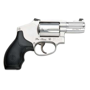 Smith & Wesson 178044 640 Performance Center Pro 357 Mag 5 Round 2.13 Stainless Steel Black Polymer Night Sights Moon Clip Included