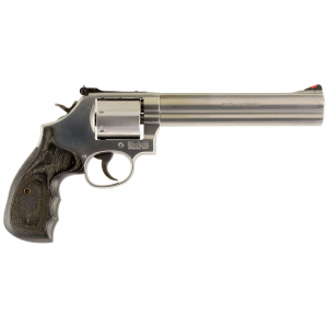 SMITH & Wesson 150855 686 Plus Single/double 357 Magnum 7 7 Rd Wood Grip Stainless Steel