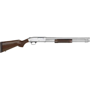 MOSSBERG 52149 590 Retrograde 12 Gauge 18.50 20 8+1 Blued Walnut Ambidextrous Hand
