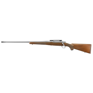 Ruger 57121 Hawkeye Hunter 300 Win Mag 3+1 24 American Walnut Satin Stainless Left Hand