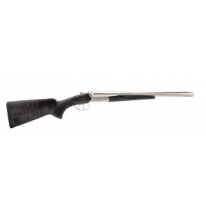 Heritage Mfg BL2018NI Badlander  20 Gauge Break Open 2rd 18.50 Nickel Side By Side Barrel & Receiver, Fixed Turkish Walnut Wood Stock