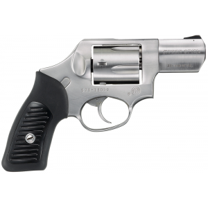 Ruger 5720 SP101 Standard 357 Mag 2.25 5 Round Black Rubber w/Synthetic Insert Grip Stainless Steel