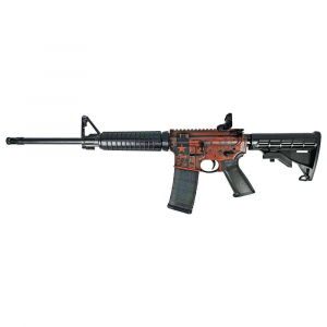 Ruger AR-556 Rifle 5.56mm 30rd Mag 16.1 Barrel-Texas Orange