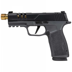 SIG P365 XMACRO 9MM 4.3 17 BLK/GLD