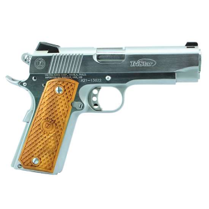 AMERICAN Classic Commander 1911 Hga 45 Auto 4.25 In Bbl Adj Rs Chrome 1/8rd Mag