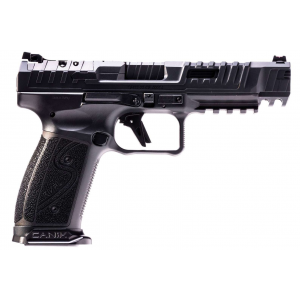 Canik SFx RIVAL-S Dark Side Full Size 9mm 5 18+1 Black Steel Frame Optic Ready Pistol