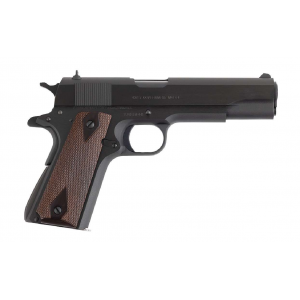 Colt Mfg O1970A1CS 1911 Government Series 70 45 ACP Single 5 7+1 Rosewood Grip Blued Carbon Steel Slide