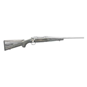 Ruger 17108 Hawkeye Compact 243 Win 4+1 16.50 Matte Stainless Black Right Hand