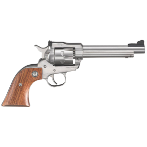 Ruger New Model Single Six Convertible 22lr or 22wmr 55 Barrel 6rd Cylinders Stainless Revolver