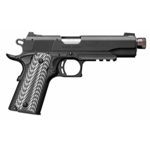 Browning 191122 Black Label SR WRail 22 LR 488 10 Round BlackGray G10 Grip Pistol