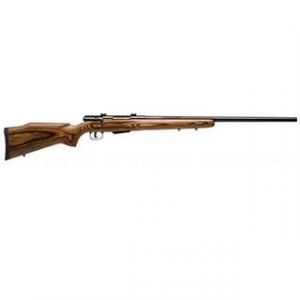 Savage 19738 25 Lightweight Varminter 17 Hornet 4+1 24 Natural Brown Matte Black Right Hand