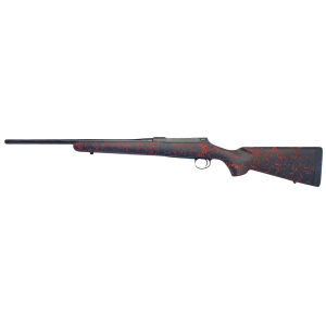 Sauer 80118091 100 Classic XT Sports South Exclusive Full Size 308 Win 5+1 22 Matte Blued Steel Barrel & Drilled & Tapped Steel Receiver, Black/Red Webbing HS Precision Synthetic Stock