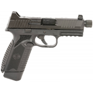 FN 545 Tactical .45 ACP 4.7 (1)18rd & (1)15rd Magazine NMS Optics Ready Black Pistol