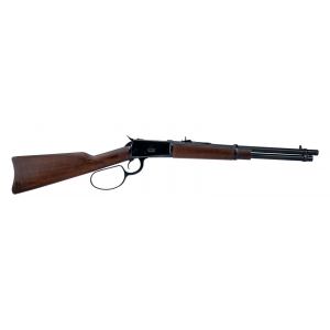 Heritage Mfg H92357161 92 Ranch Hand 38 Special +P/357 Mag 8rd 16.50 Black Polished Steel Barrel, Black Polished Alloy Steel Receiver, Fixed Hardwood Stock
