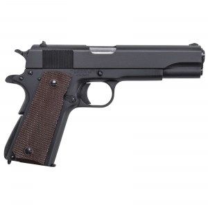 AO 1911A1 GI 9MM 5 U.S. LOGO WOOD GRIPS