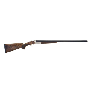 TRISTAR 38128 Bristol Sbs 28 Gauge 28 2 2.75 Nickel W/24k Gold Inlay Turkish Walnut Right Hand (5) Chokes