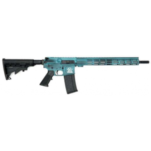 GREAT LAKES FIREARMS GL-15 RIA 223 WYLDE 16IN BBL ORC BATTLEWORN TEAL/NITRIDE 30RD MAG