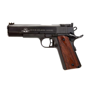 ROCK Island 51434 Pro Ultra Match *ca Compliant 45 Acp 5 8+1 Black Parkerized Wood Grip