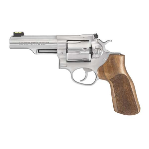Ruger 1775 GP100 Match Champion 10mm Auto 4.20 6 Round Hardwood Hogue Grip Stainless Steel