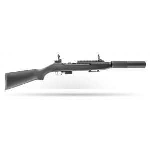 Chiappa Firearms, M1-9 MBR (Modern Black Rifle), Semi-automatic, Rifle, 9MM, 19 Barrel, Matte Finish, Black, Coated Wood Stock, Front/Rear Flip Sights, 10 Rounds, 2 Magazines, Right Hand, Uses Beretta 92-style Magazines