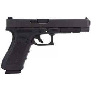 Glock UG3530103MOS G35 Gen 4 Competition 40 S&W 5.31 15+1 Black Black Interchangeable Backstrap Grip Adjustable Sights