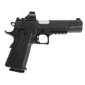 Tisas 1911 Duty B9R Double Stack, 9mm, 5 Barrel, 2- 17rd Magazines, Optics Ready, Pistol w/ Holosun HS507k Red Dot