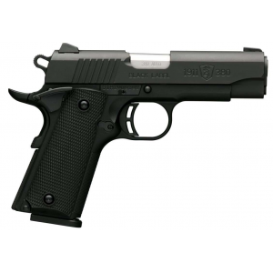 BROWNING 051905492 1911-380 Black Label Compact 380 Acp 3.63 8+1 Black Black Stainless Steel Black Polymer Grip