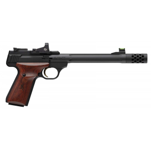 BROWNING Buckmark Hunter .22lr 7.6 Blued/wood W/ct Red Dot*