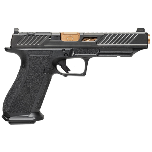 Shadow Systems DR920L Elite 9mm 4.5 Bronze TICN Match Grade/Spiral Fluted Barrel 17+1 Optic Cut Black Pistol