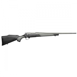 Weatherby VTG65CMR4O Vanguard Weatherguard 6.5 Creedmoor 4+1 24 Black w/Gray Panels Fixed Monte Carlo Griptonite Stock Tactical Gray Cerakote Right Hand
