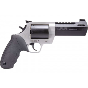 Taurus Raging Hunter Revolver - Black / Stainless | .500 S&W Mag | 5 Barrel | 5rd | Rubber Grip | Picatinny Rail