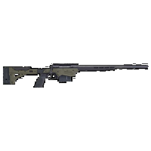 Savage 57549 Axis II Precision 223 Rem 10+1 22 OD Green Adjustable w/Aluminum Chassis Stock Matte Black Right Hand