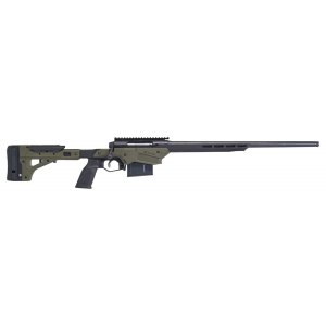 Savage 57553 Axis II Precision 30-06 Springfield 5+1 22 OD Green Adjustable w/Aluminum Chassis Stock Matte Black Right Hand
