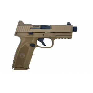 FN 509 Tactical 9mm FDE 24+1 Ns Threaded Barrel Pistol
