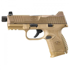 FN 66100781 509c Tactical 9mm Luger 4.32 10+1 Flat Dark Earth Flat Dark Earth Interchangeable Backstrap Grip