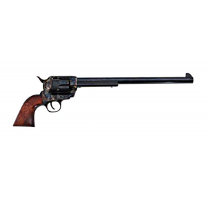 Traditions SAT73103 1873 Buntline 45 Colt (LC) 6 Round 12 Blued Case Hardened Walnut Grip
