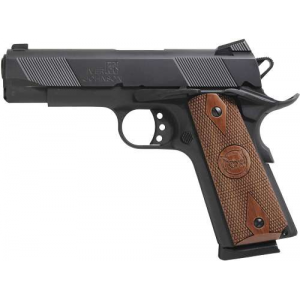 Iver Johnson Arms HAWK 1911 Hawk Commander 70 Series 45 ACP 4.25 8+1 Blued Walnut Grip Novak LoMount Rear Sight
