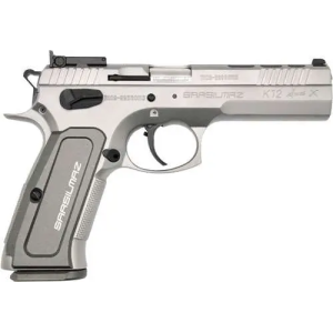 Sar USA K12STSPX K-12 Sport X Duty 9mm Luger 4.70 17+1 (2) Matte Stainless Steel Gray Polymer Grip