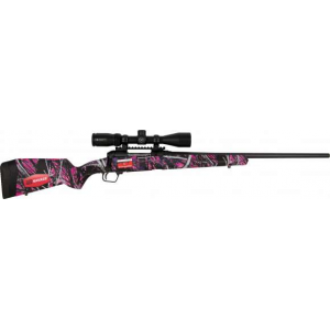 Savage 57337 110 Apex Hunter XP 6.5 Creedmoor 4+1 24 Muddy Girl Matte Black Right Hand