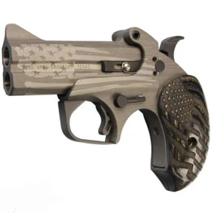 Bond Arms Pistol Old Glory Grey Flag 45410 Blk Grips Blk Driving Holster