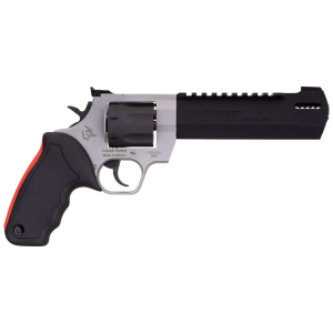 Taurus Raging Hunter Revolver SingleDouble 357 Magnum38 Special 675 7 Rd Black Rubber Cushion Insert Grip Stainless