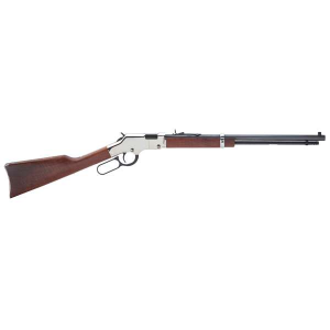 HENRY H004sm Golden Boy Silver 22 Mag 12+1 20 Nickel Plated American Walnut Right Hand