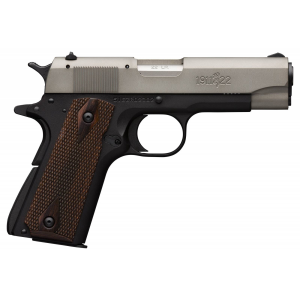 Browning 1911-22 A1 Compact .22 LR 4.25 10 Round Diamondwood Walnut Grip Alloy Frame Pistol