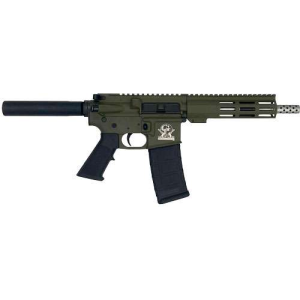 GLFA AR15 PISTOL .223 WYLDE 7.5 STAINLESS BBL OD GREEN